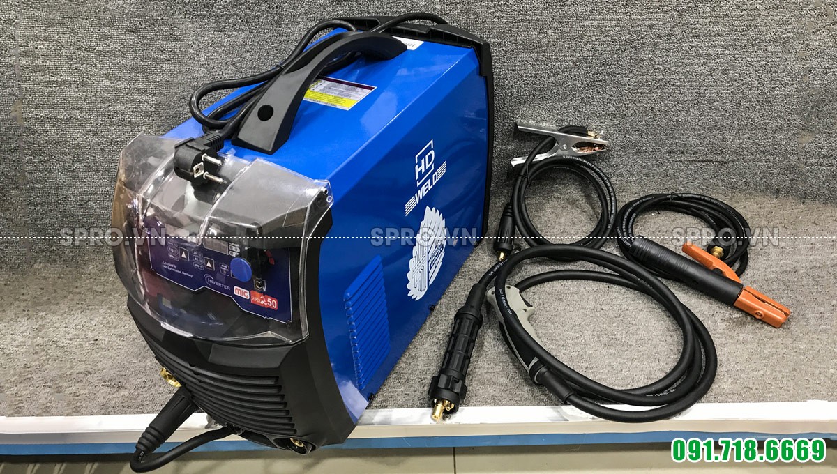 Máy hàn mig điện tử HD Weld super250