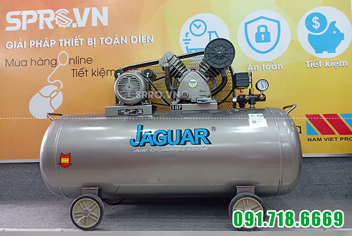 Máy nén khí piston jaguar 3HP HEV70H200 dung tích 200L