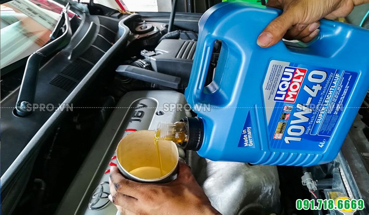 Dầu động cơ Liqui Moly Super Leichtlauf 10W40 4L