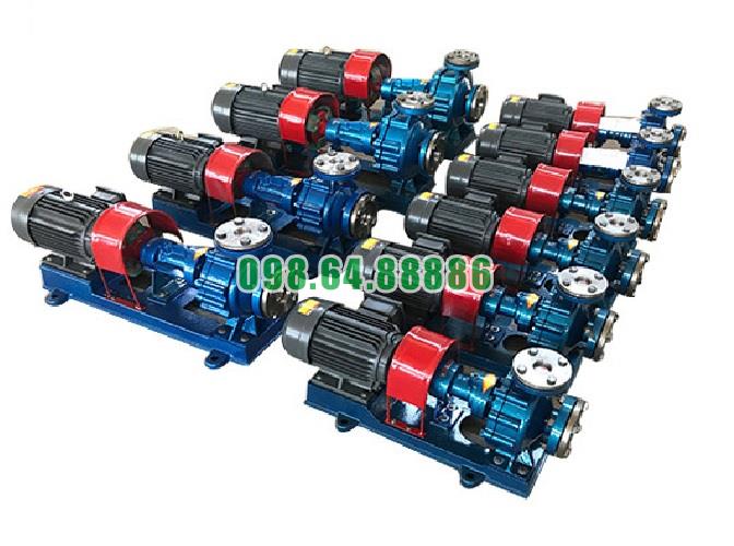 Bơm dầu truyền nhiệt đầu rời RY100-65-200A lưu lượng 94 m3/h, cột áp 44 m, công suất 22 kW