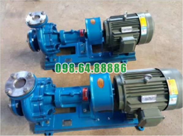 Bơm dầu truyền nhiệt RY100-65-200 cột áp 50 m, công suất 22 kW, lưu lượng 100 m3/h