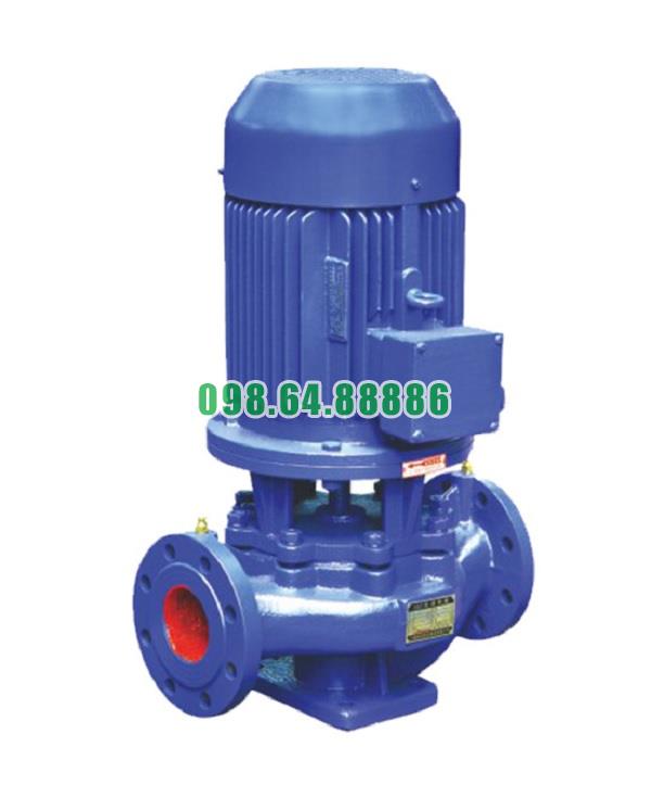 Máy bơm ly tâm trục đứng mã ISG25-125 cột áp cao 20m động cơ 0.75 kw