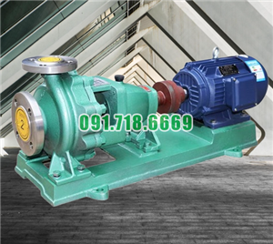 Máy bơm nước li tâm trục ngang cánh hở IHK65-50-160 động cơ điện 5.5 kw